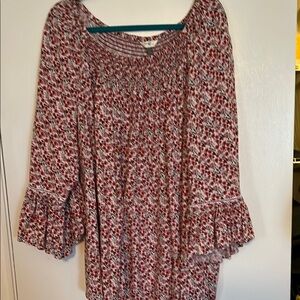 Terra&Sky 2XL 20/22 flowy Boho style top
